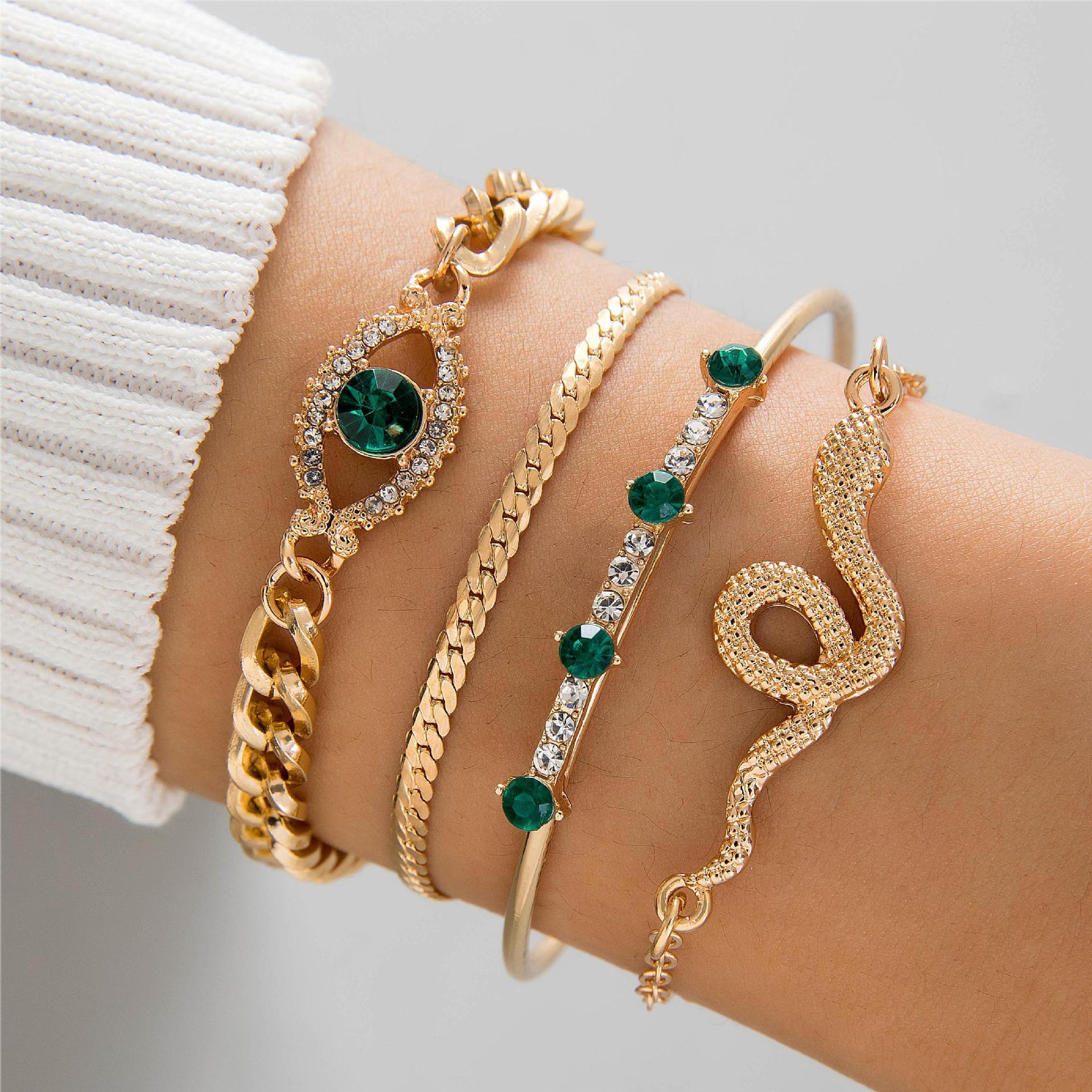 twin-exaggerated-personalized-thread-chain-alloy-bracelet-shopngo-silo-image.jpg