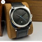Watch Tomi Black Silver Business Class Watch