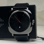 Watch Tomi Black Strap Black dial Business Class Watch