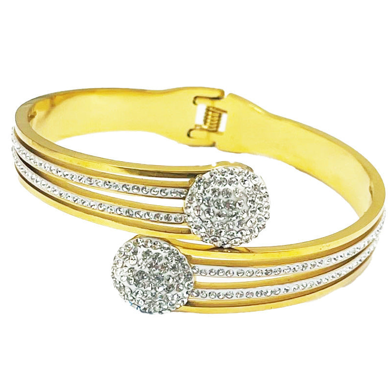 Niche Rose Gold Cold Style Bracelet