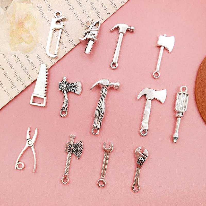 Alloy Decoration Accessories Household Tool Screwdriver Wrench Axe