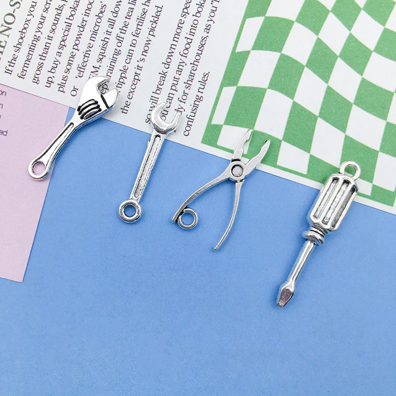 Alloy Decoration Accessories Household Tool Screwdriver Wrench Axe