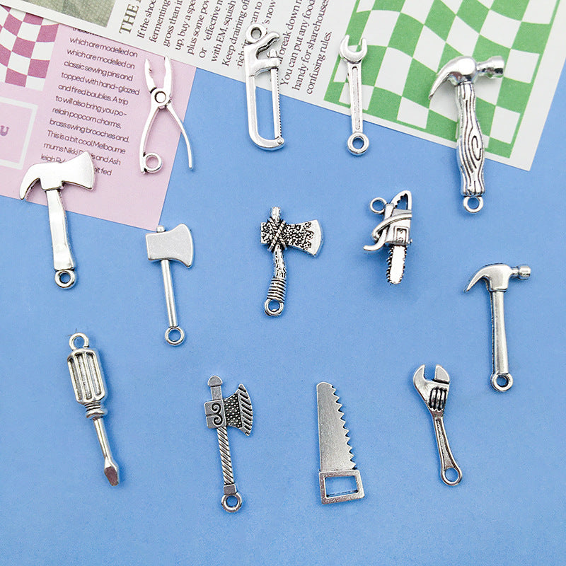 Alloy Decoration Accessories Household Tool Screwdriver Wrench Axe