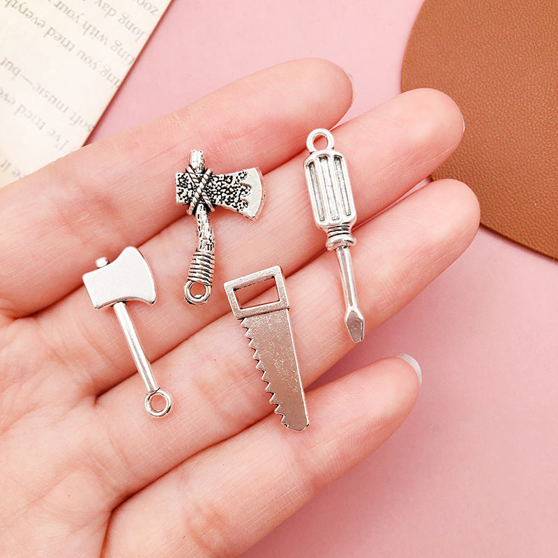 Alloy Decoration Accessories Household Tool Screwdriver Wrench Axe