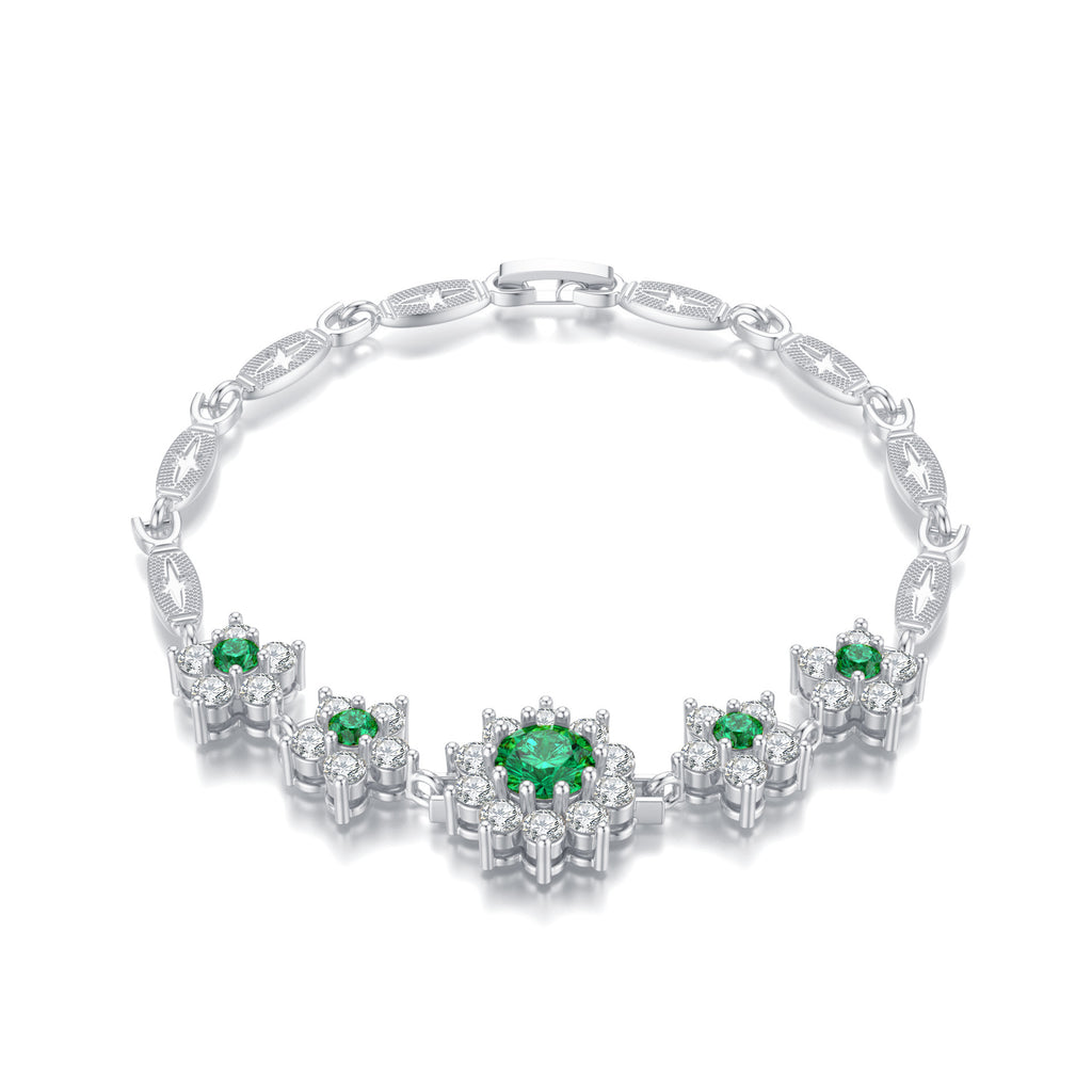 Fashion Simple Beautiful Zircon Exquisite Bracelet