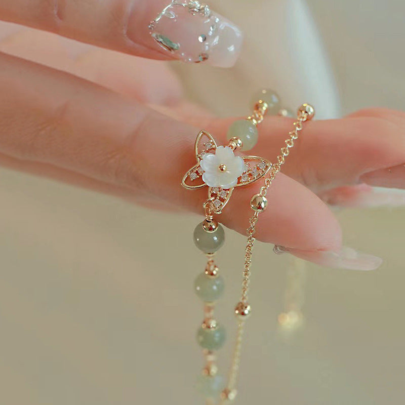 Shell Flower Butterfly Bracelet For Women
