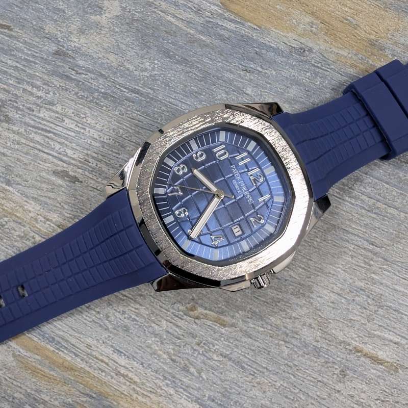 Watch Patek Phillippe Black Silicon Strap Dial