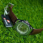 Watch CASIRUI Automatic Skeleton Dial Brown Leather