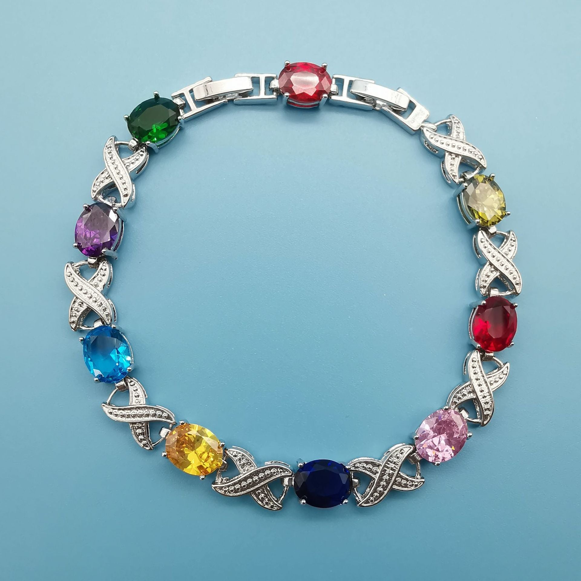 European And American Fashion Popular Jewelry Zircon Bracelet Gift