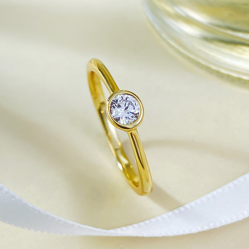 Minimalist Ins Style Daily Simple All-Match Ring