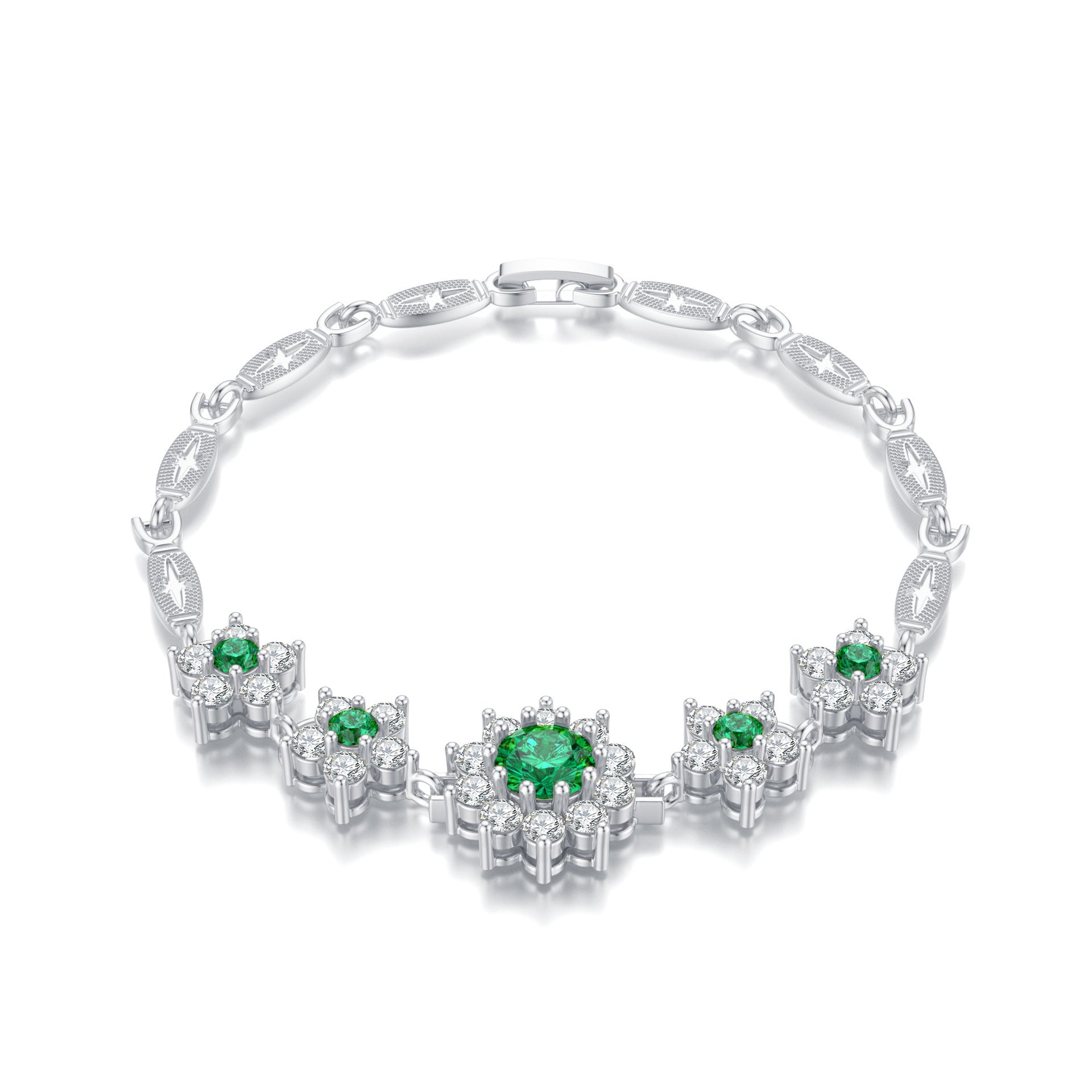 Fashion Simple Beautiful Zircon Exquisite Bracelet