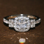 Micro Inlaid Zircon Wedding Ring For Women
