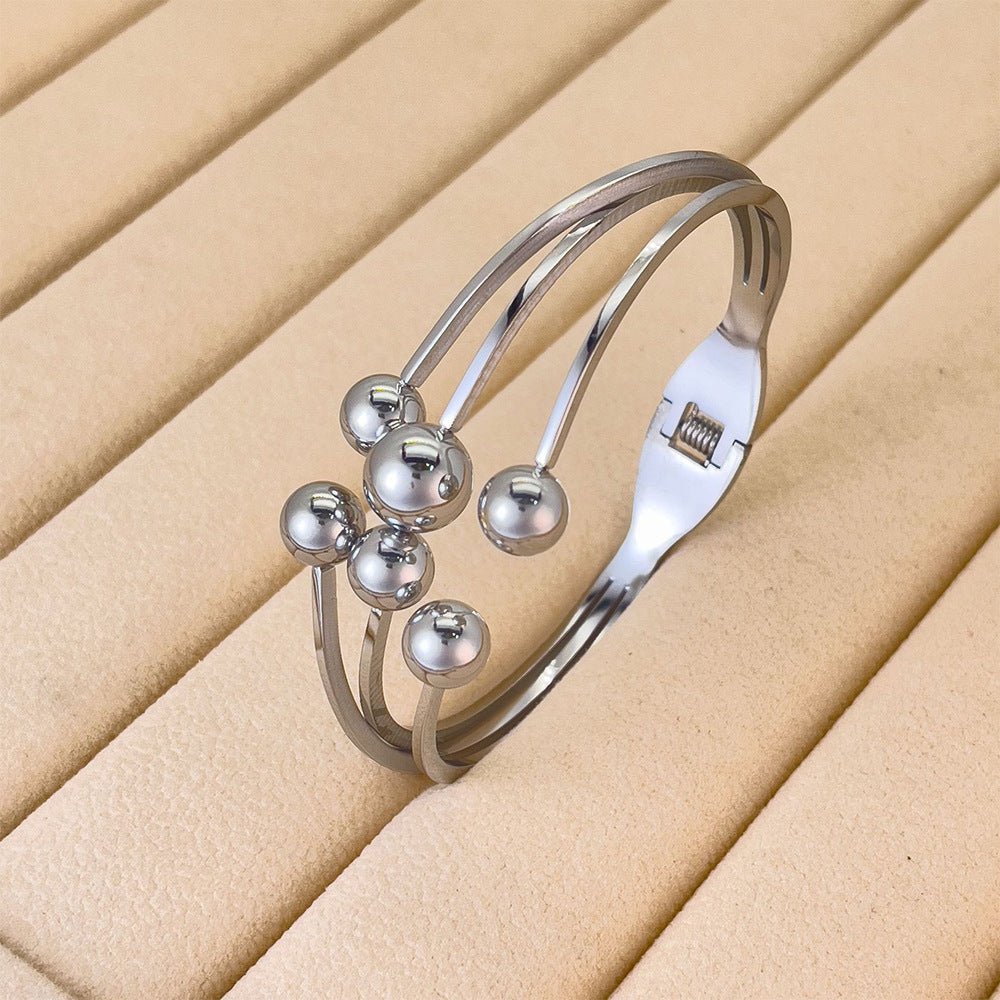 Niche Rose Gold Cold Style Bracelet