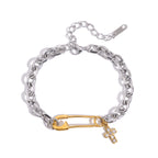 Color Matching Bracelet Light Luxury High-grade Sense Clip Does Not Fade