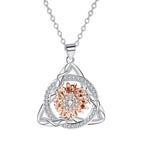 Women's Versatile Fashionable Simple Sunflower Necklace