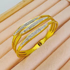 Niche Rose Gold Cold Style Bracelet