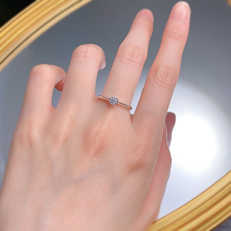 Minimalist Ins Style Daily Simple All-Match Ring