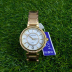 Watch WESTCI-II Gold chain with white dial