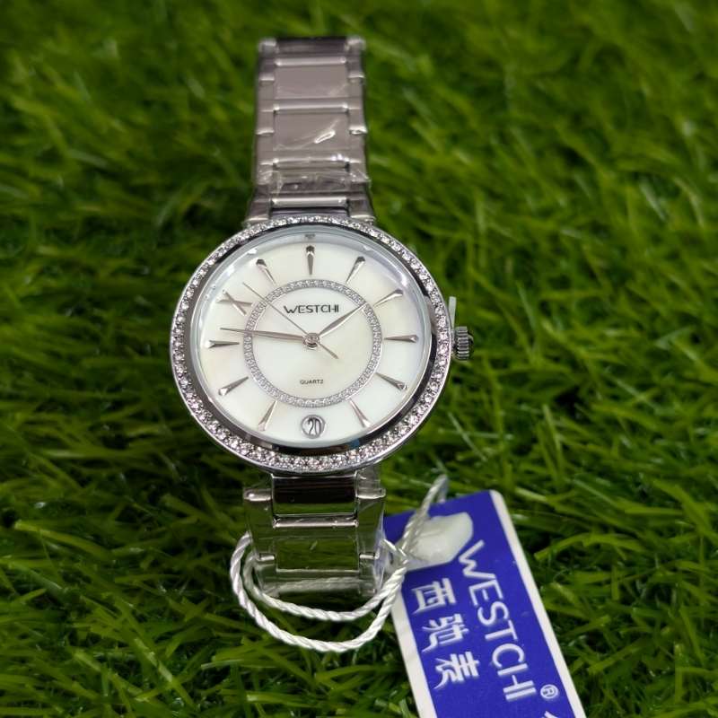 Watch WESTCI-II Silver chain with white dial