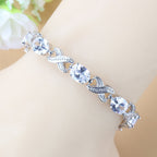 European And American Fashion Popular Jewelry Zircon Bracelet Gift