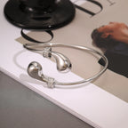 European And American Ins Fashion Design Stainless Steel Bracelet Opening Bracelet