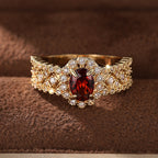 Retro Affordable Luxury Personality Inlaid Zircon Fashion Single Ring