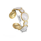 All-match Simple Elegant Light Luxury Geometric Ring