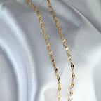 Golden Twelve Constellation Pendant Necklace INS Style