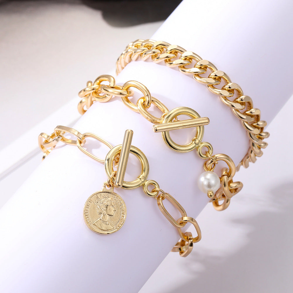 twin-exaggerated-personalized-thread-chain-alloy-bracelet-shopngo-silo-image1.jpg