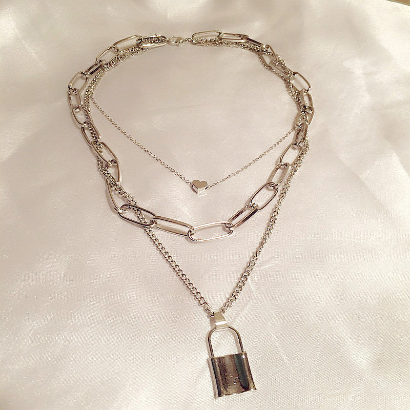 Multilayer Water Wave Chain Necklace