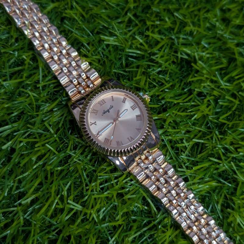 Watch Aogili Copper Chain With Copper Round Dial