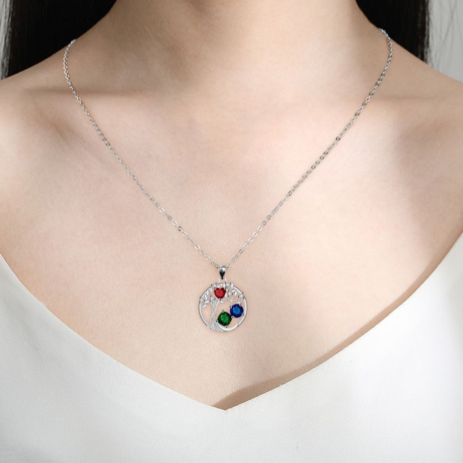 Fashion High Sense Ornament Tree Of Life Necklace For Women