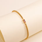 INS Europe And America Cross Border Fashion Birthstone Bracelet For Women