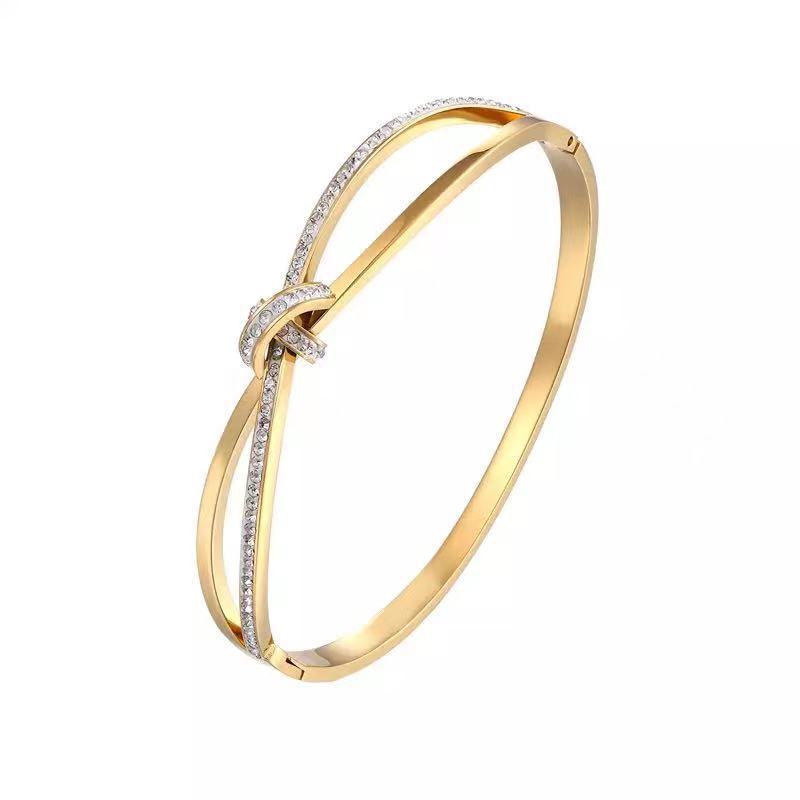 Niche Rose Gold Cold Style Bracelet