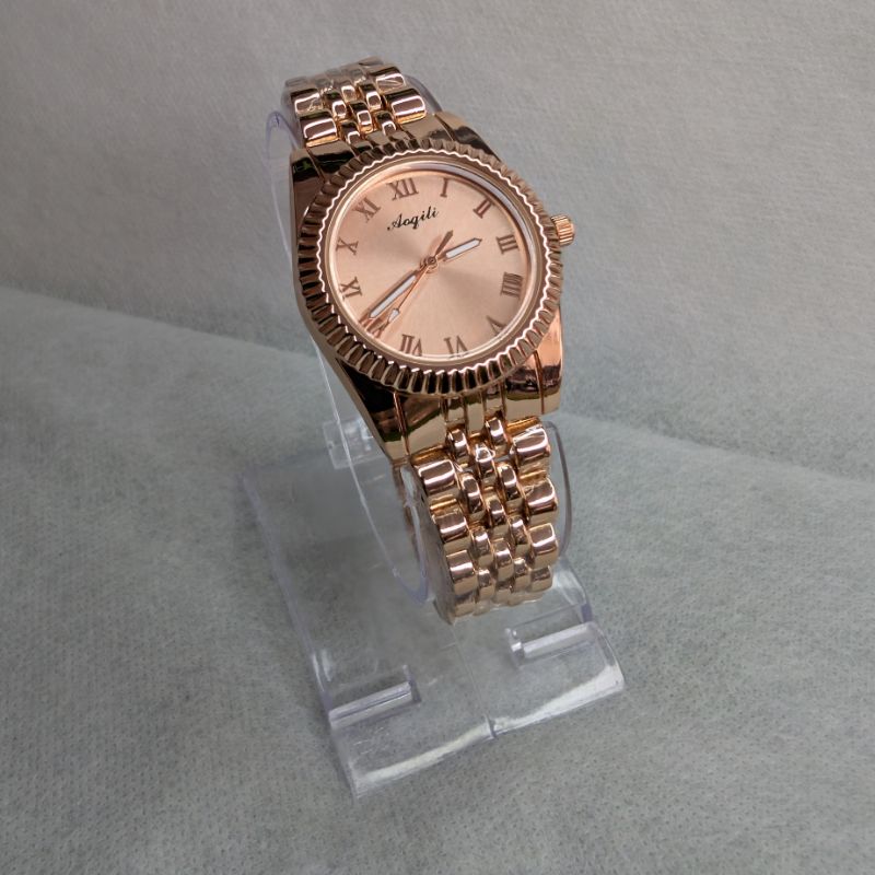 Watch Aogili Copper Chain With Copper Round Dial