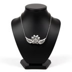 Fashion Personality Heart-shaped Pendant Ornaments Cute Dog's Paw All-match Women's Necklace