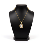 Women's Special-interest Design Inlaid Zircon Titanium Steel Clavicle Chain