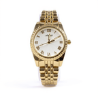 Aogili Golden Chain With Golden Round Dial