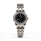 Watch Aogili Silver Chain White Gold Octagonal Dial