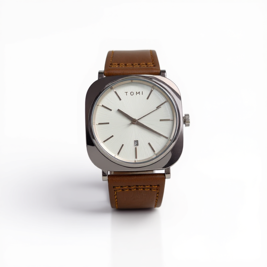 Watch Tomi Brown Silver Business Class Watch