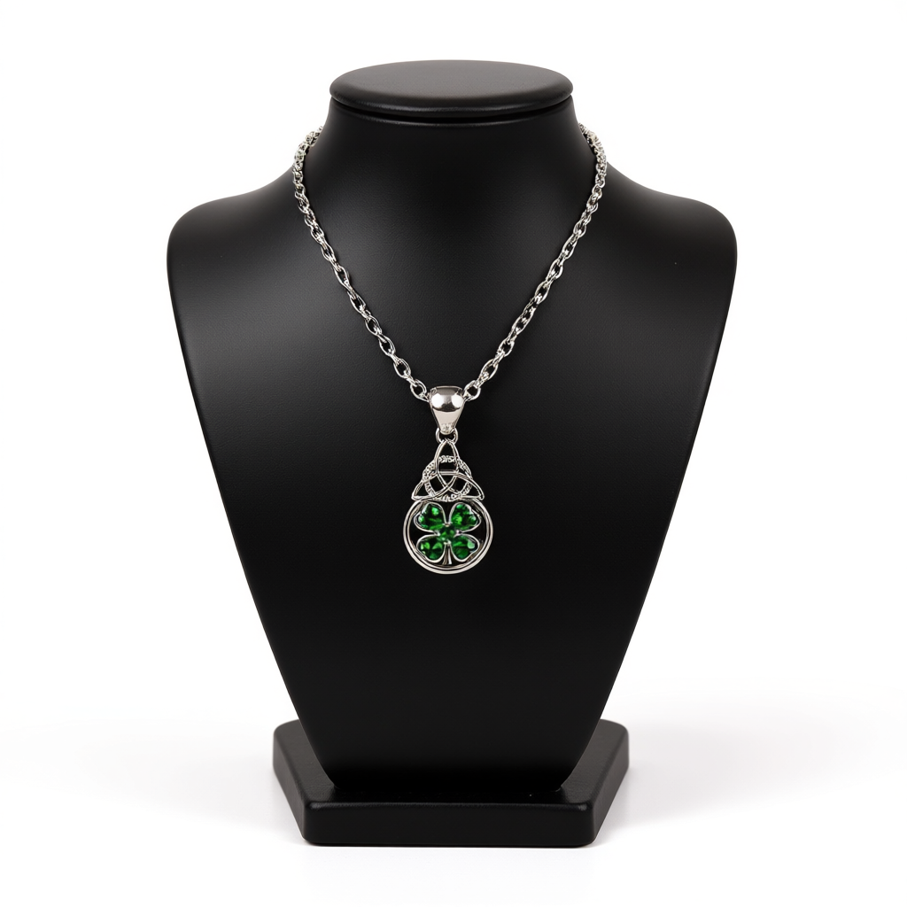 European And American Clover Lucky Female Pendant Celtic Advanced Sense