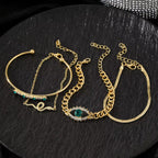 twin-exaggerated-personalized-thread-chain-alloy-bracelet-shopngo-silo-image3.jpg