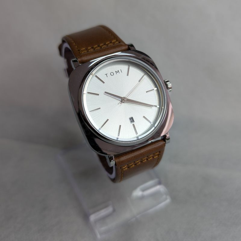 Watch Tomi Brown Silver Business Class Watch