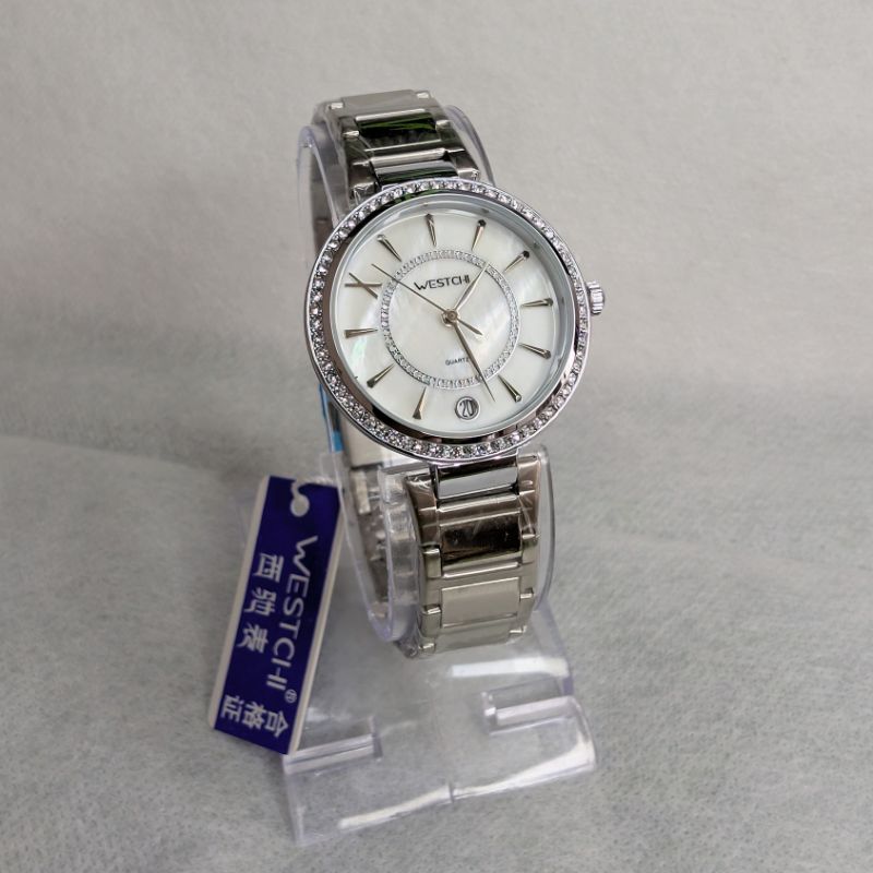 Watch WESTCI-II Silver chain with white dial
