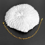 Gold Vintage Double-layer Bracelet For Women Titanium Steel Ornament
