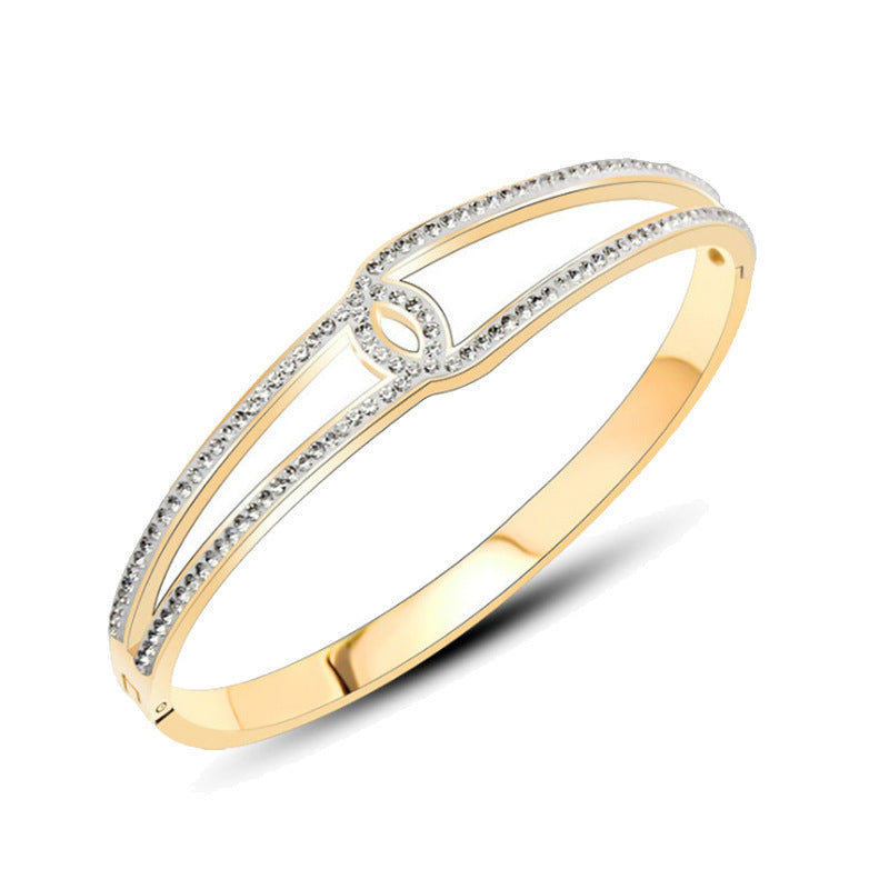 Niche Rose Gold Cold Style Bracelet