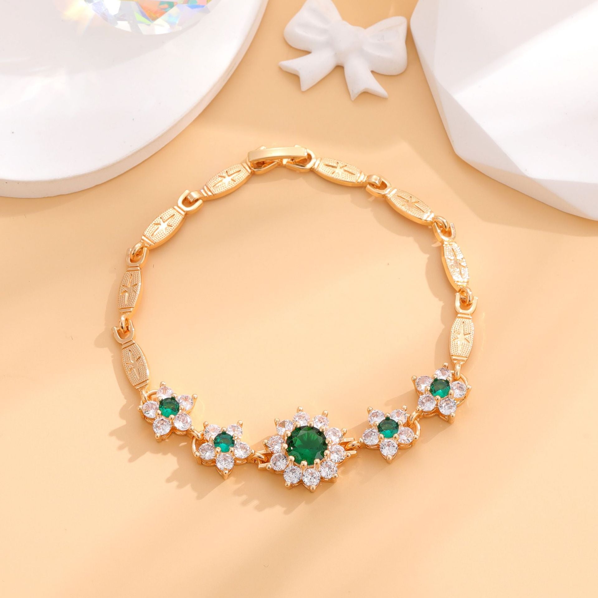 Fashion Simple Beautiful Zircon Exquisite Bracelet