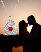 European And American Fashion Minimalist High-grade Ring Buckle Necklace