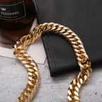 Women's Simple Solid Color Thick Chain Necklace