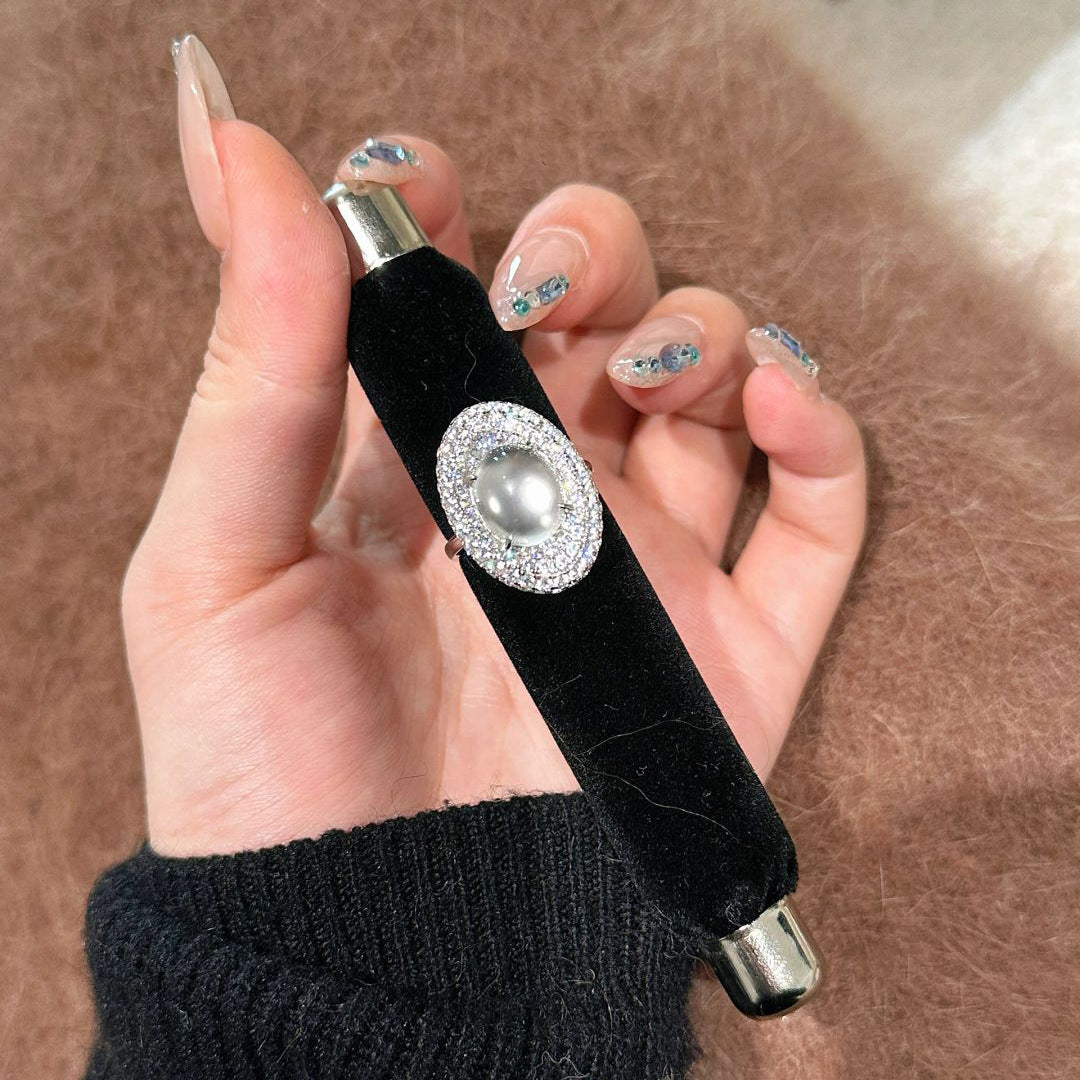 Ring Female Adjustable Opening Light Luxury
